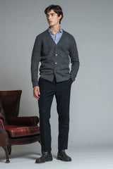 CHAD CARDIGAN IN MIXED WOOL