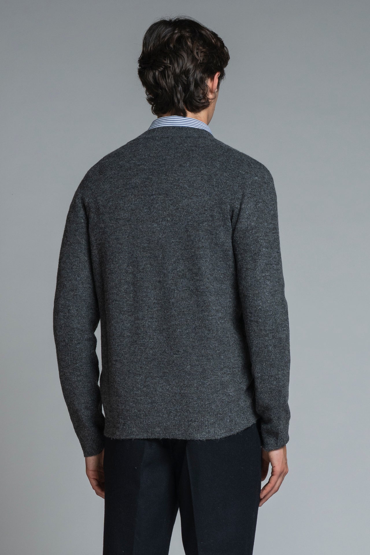 CHAD CARDIGAN IN MIXED WOOL