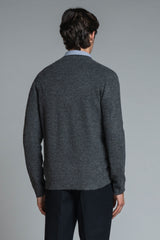 CHAD CARDIGAN IN MIXED WOOL