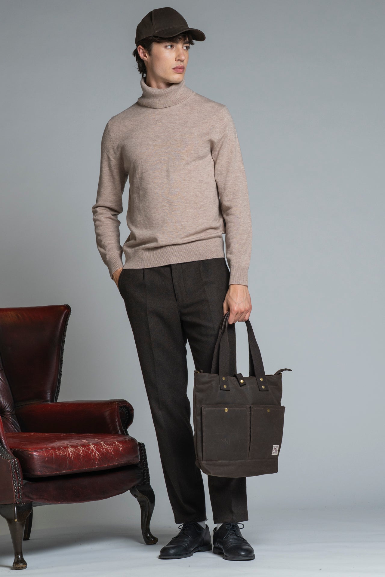 JERRY TURTLENECK IN 100% MERCERIZED