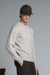 GEORGE ROUND NECK IN BLEND WOOL