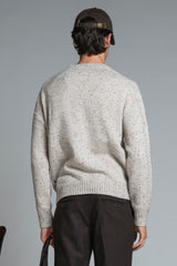 GEORGE ROUND NECK IN BLEND WOOL
