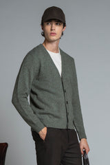BYRNE CARDIGAN IN MOULINE'