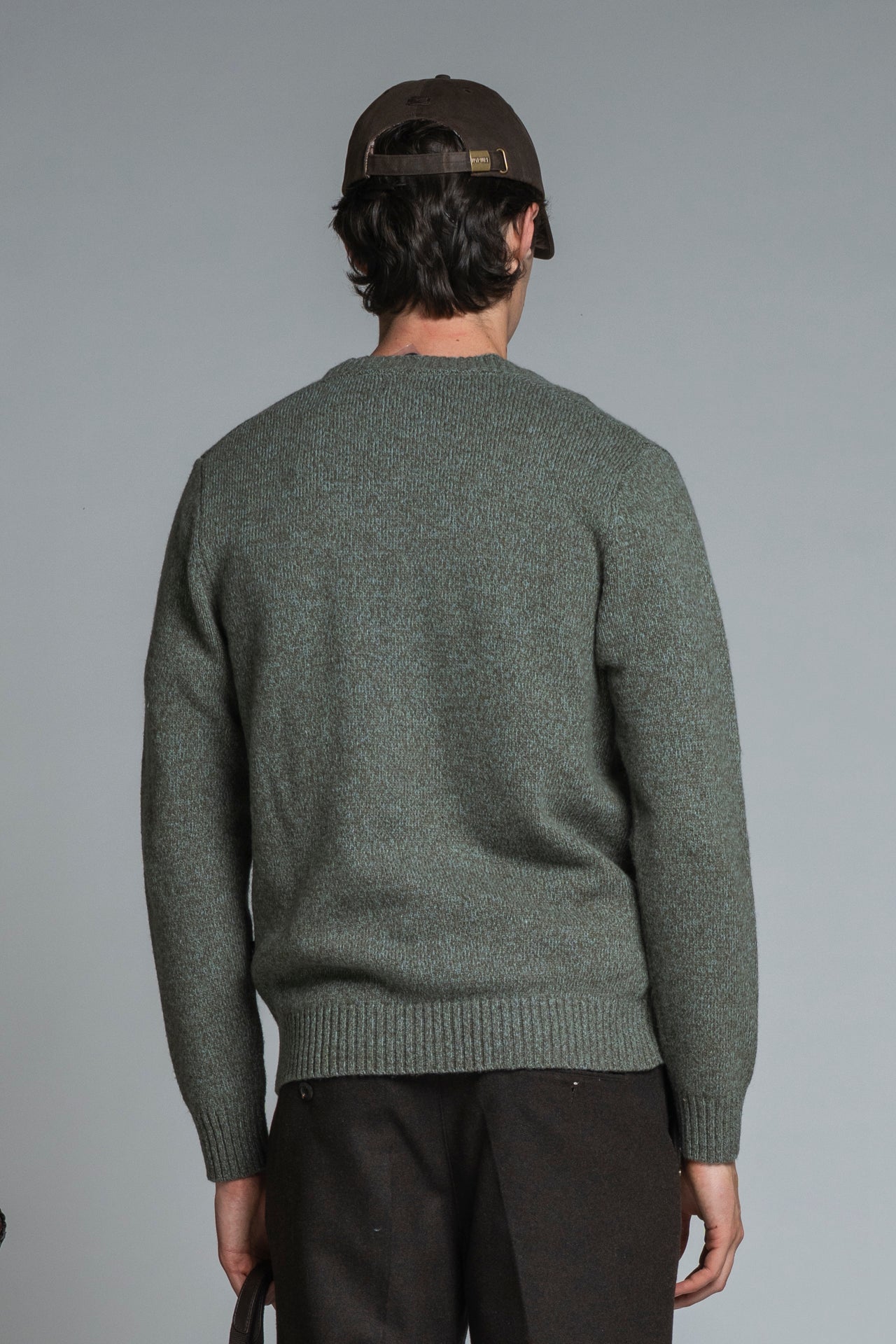 BYRNE CARDIGAN IN MOULINE'