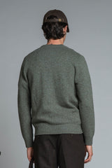 BYRNE CARDIGAN IN MOULINE'