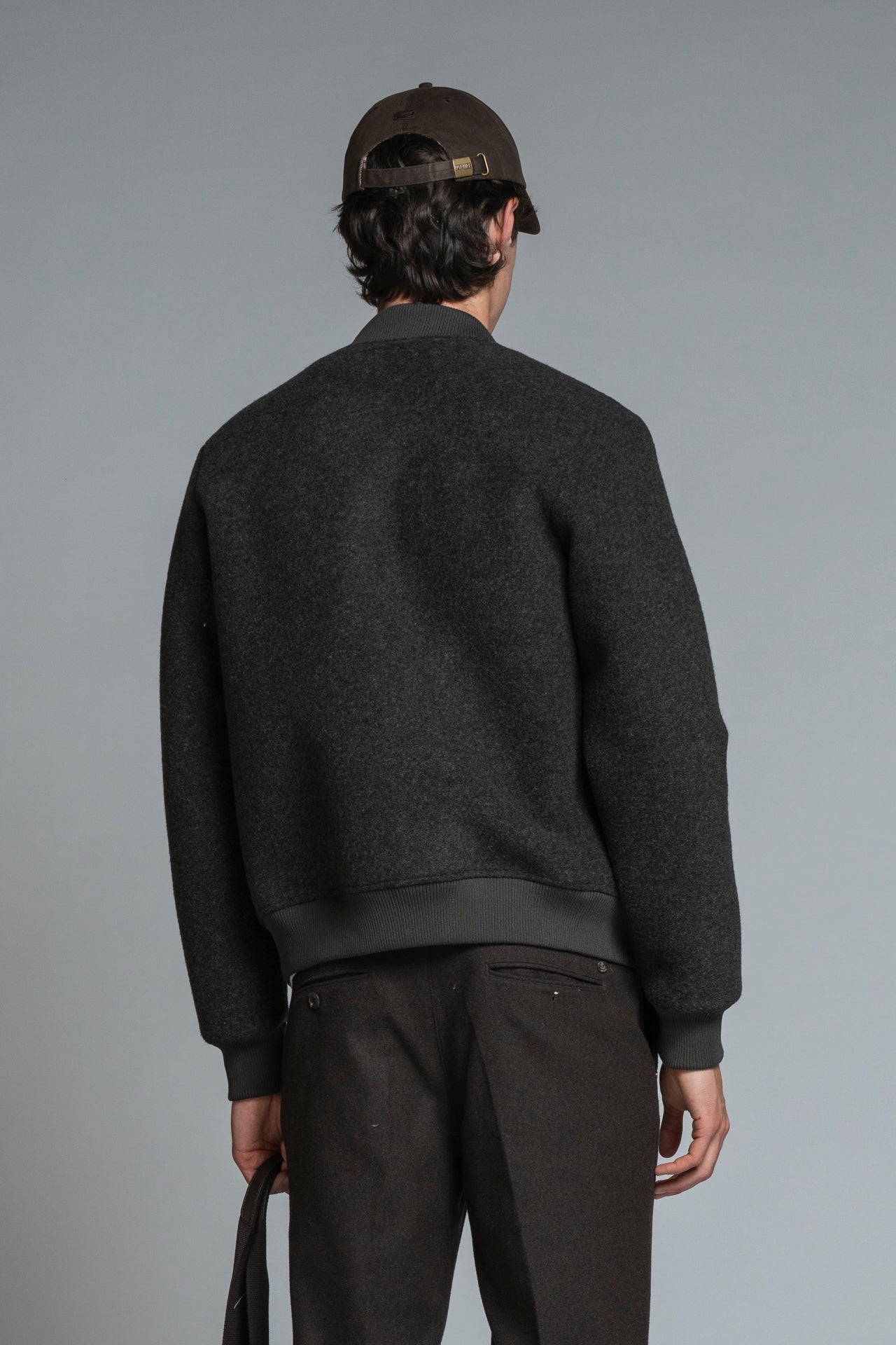 CAMERON BOMBER BOILED WOOL