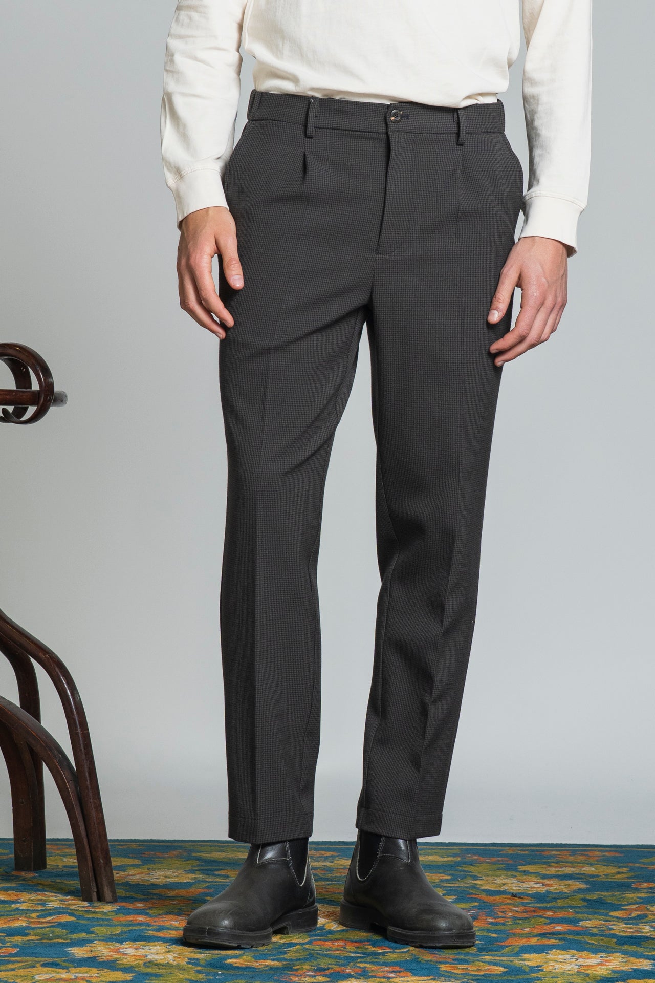 ELIAS CHINO LONG IN MIEXD VISCOSE