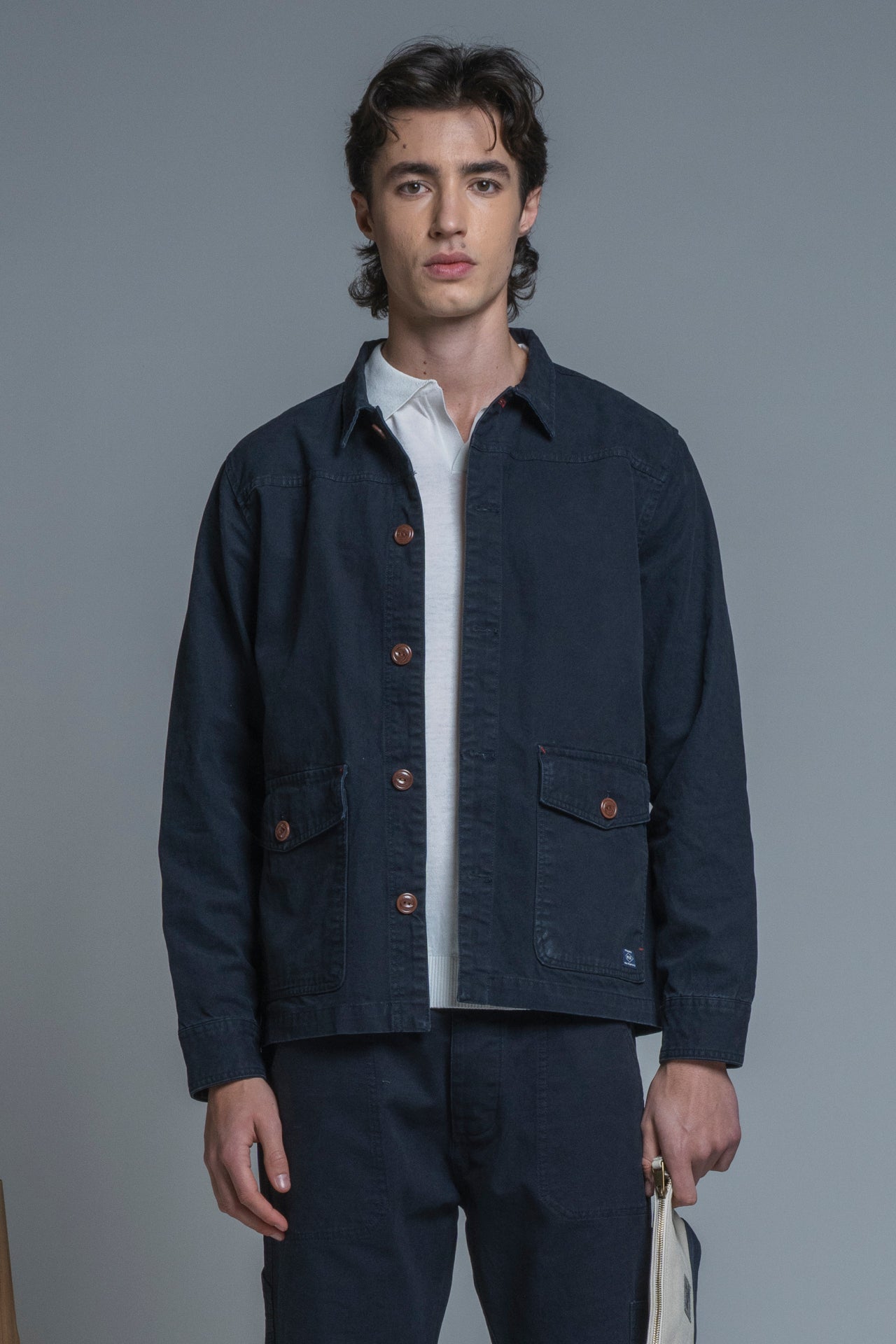 ETIENNE WORK JACKET IN CANVAS
