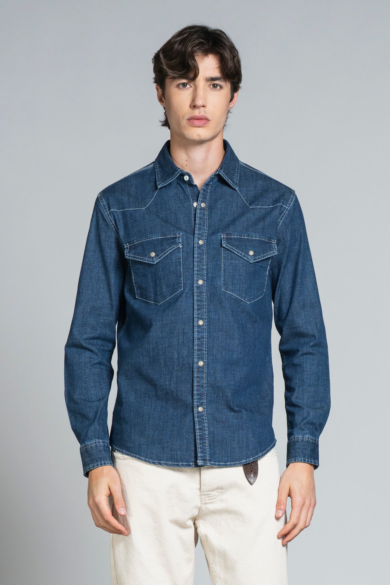 FORD SHIRT WESTERN IN DENIM