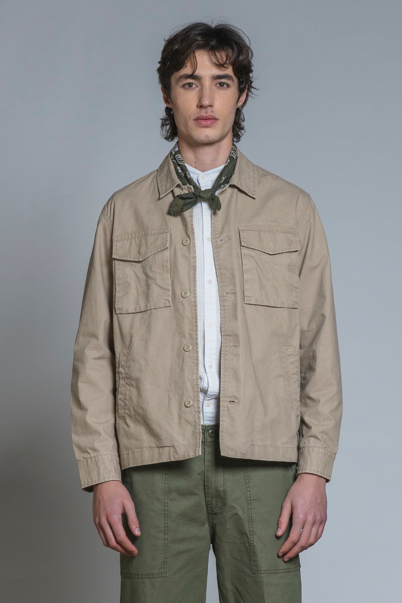 GATOR OVERSHIRT JACKER COTTON SLUB