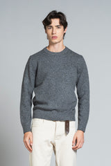 GEORGE ROUND NECK IN BLEND WOOL