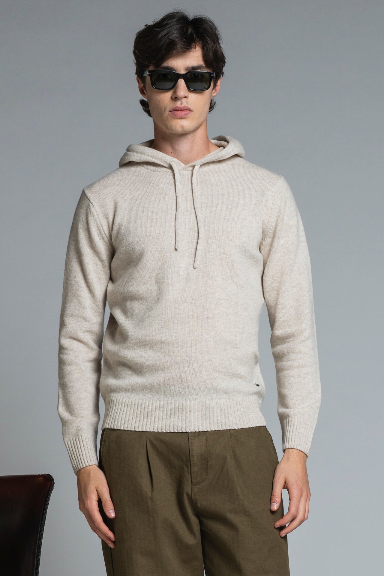 GERARD HOODIE IN LAMBSWOOL
