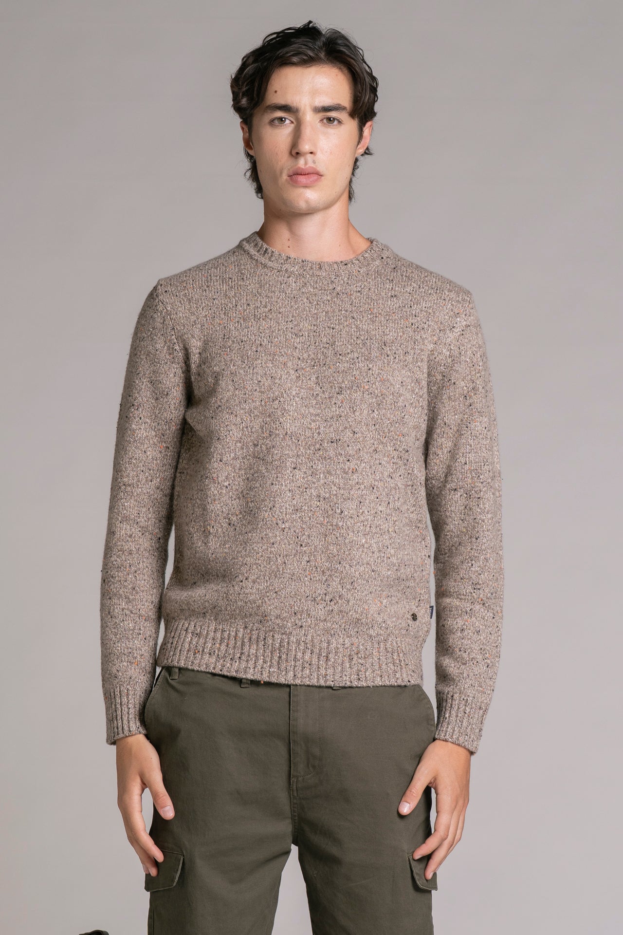 GEORGE SWEATER IN MIXED WOOL