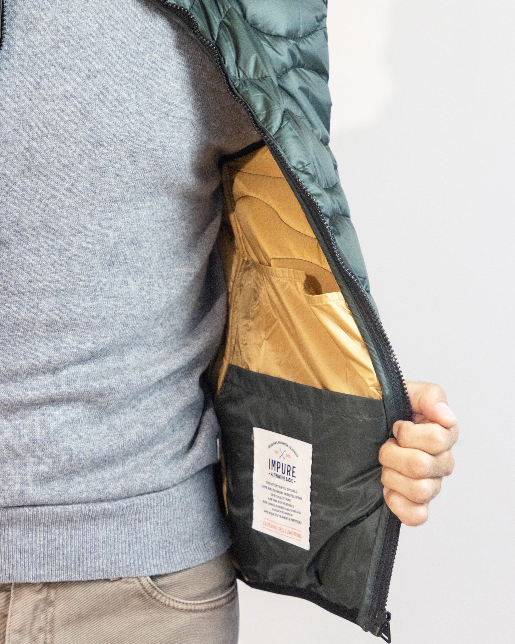 GILET TESSUTO MICRO RIPSTOP