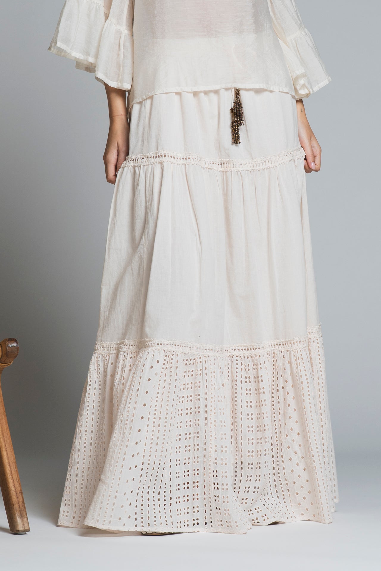 GIORGIA SKIRT LONG IN COTTON
