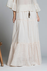 GIORGIA SKIRT LONG IN COTTON