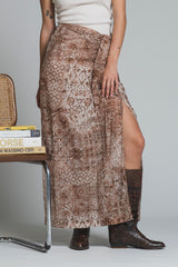GLEENS SKIRT LONG IN MUSSOLA