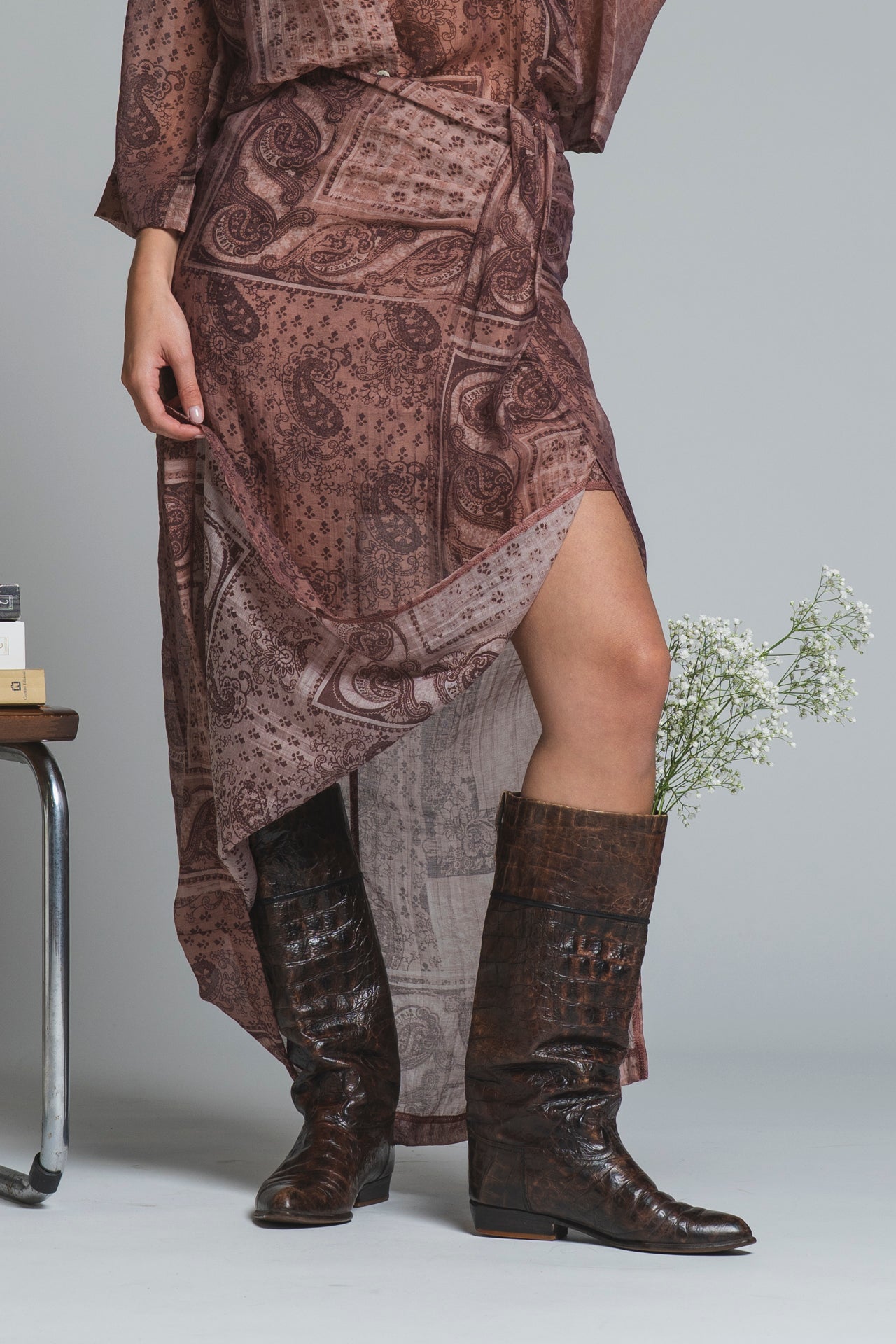 GLEENS SKIRT LONG IN MUSSOLA