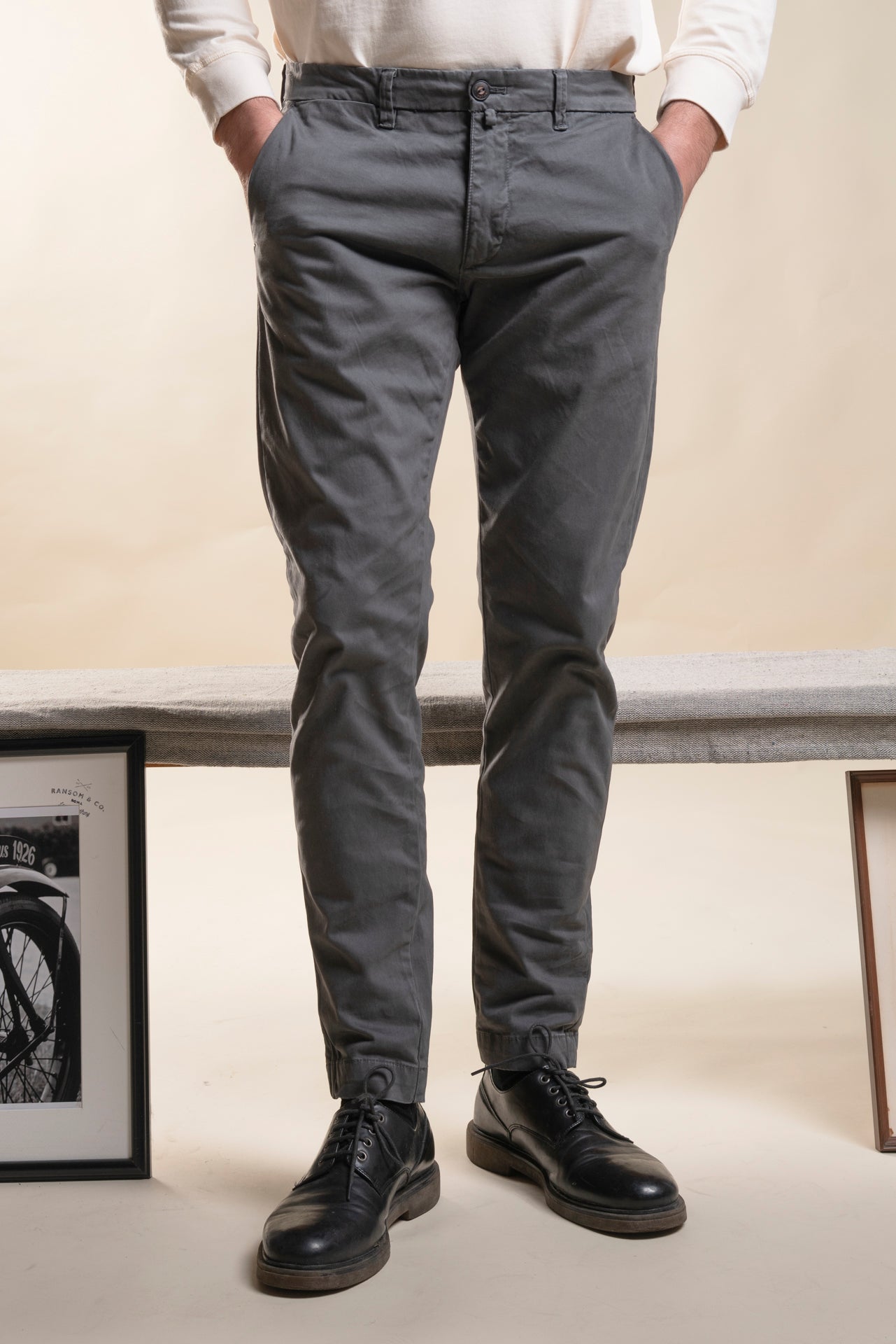 HENRY CHINO LONG SLIM 