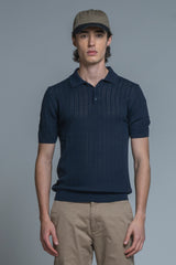 HILLS POLO CABLE IN COTTON CREPE