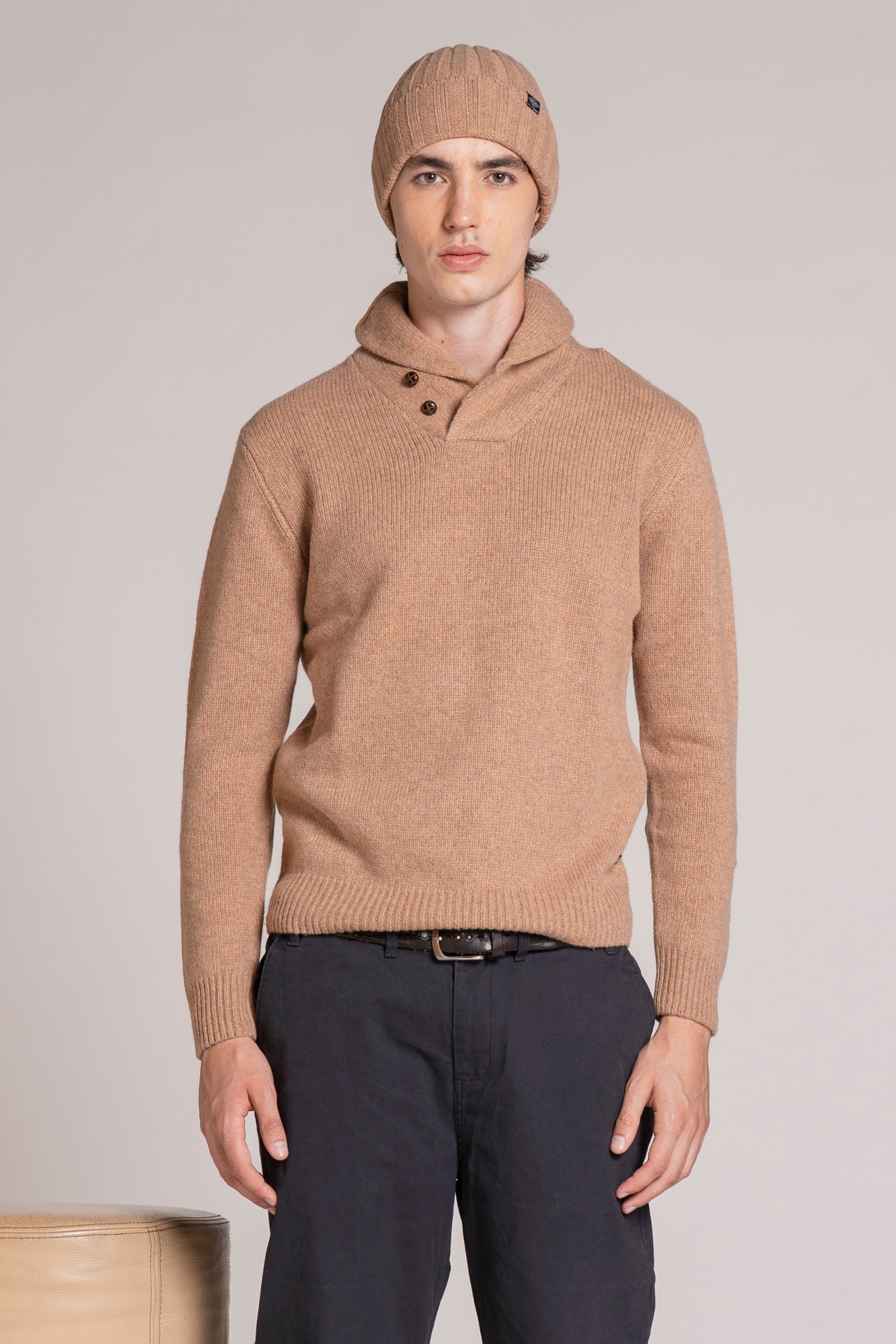 HUDSON SWEATER MIXED WOOL