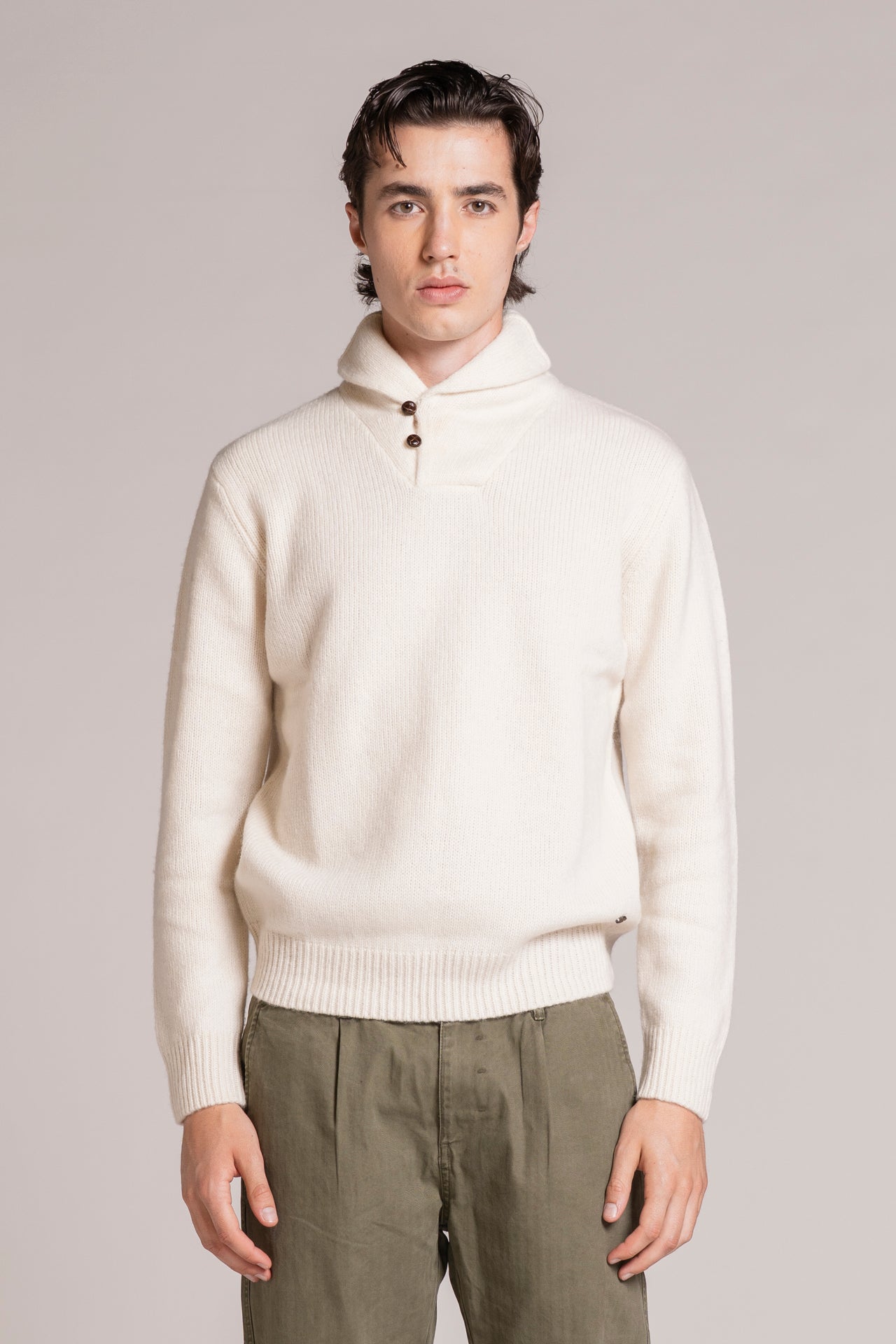 HUDSON SWEATER MIXED WOOL