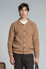 HUGO CARDIGAN SHIRT IN LAMBSWOOL