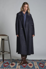 CLAIR LONG COAT IN MIXED WOOL