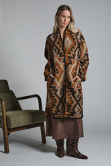 DIANE LONG COAT MIXED WOOL