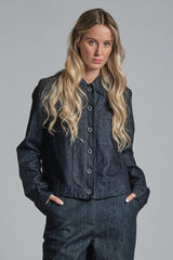 JASH SHORT JACKET IN DENIM