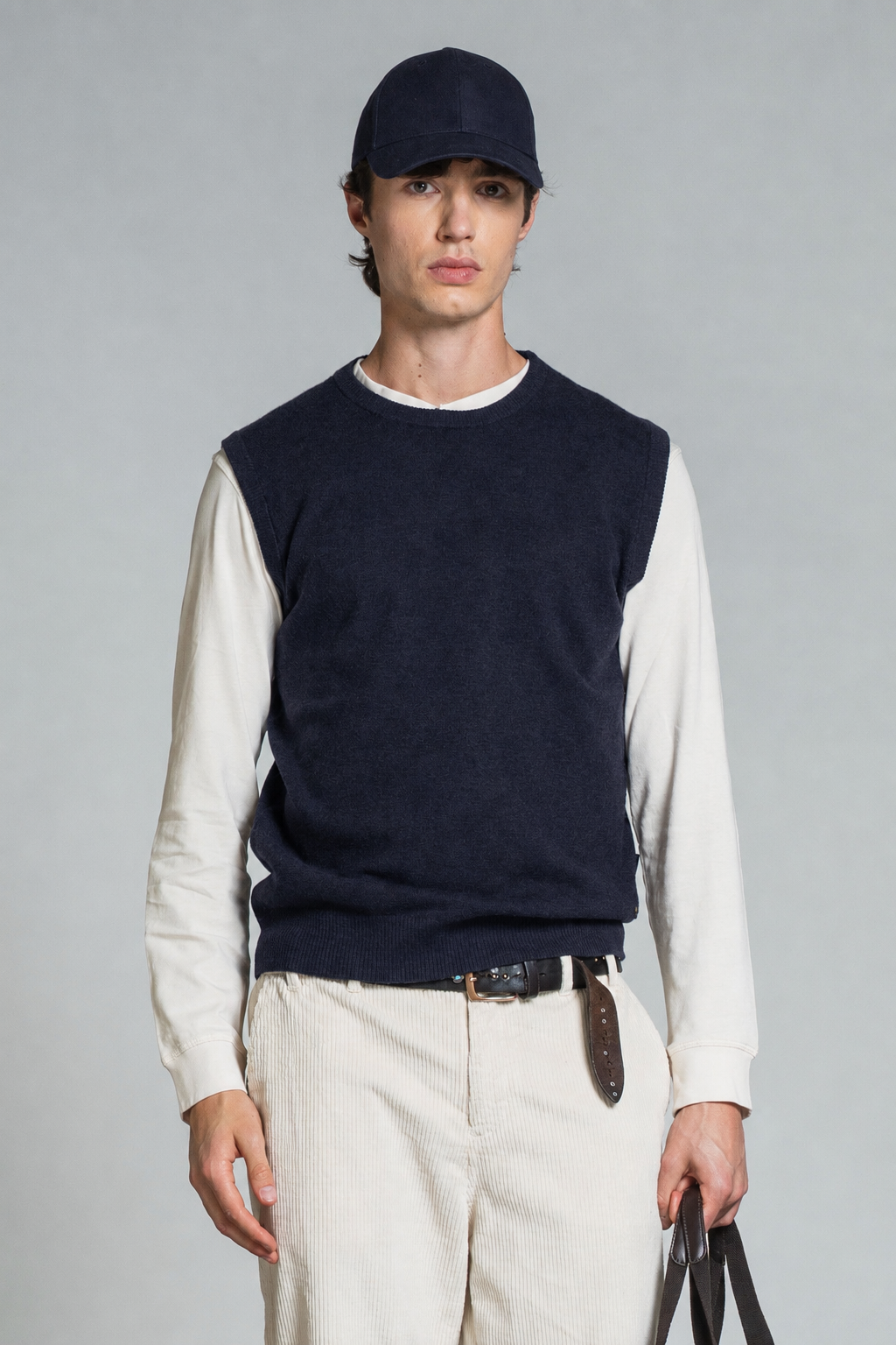 ANDRES SWEATER IN MERCERIZED