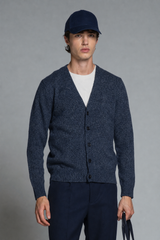 BYRNE CARDIGAN IN MOULINE'