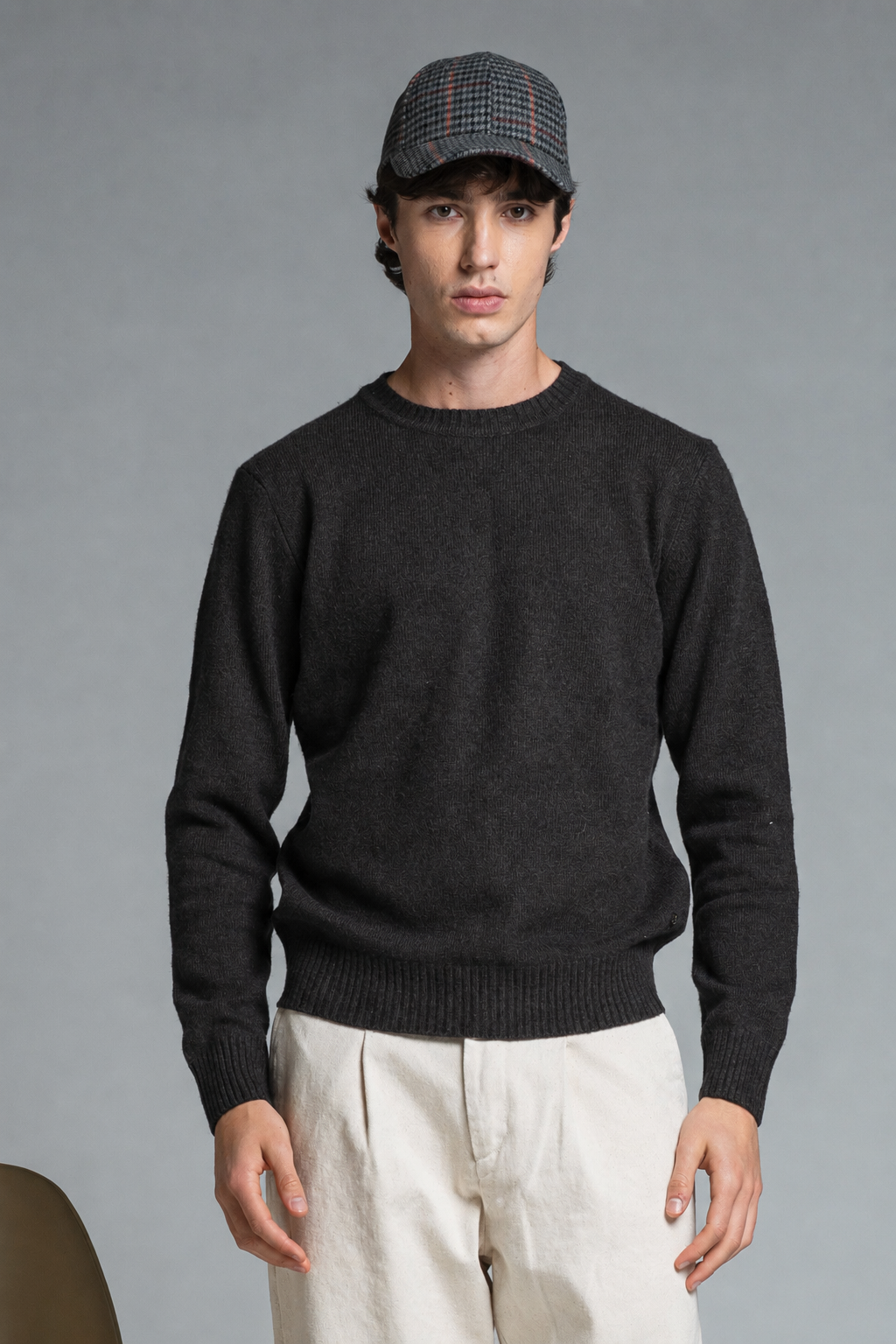CHARLIE ROUND NECK IN LAMBSWOOL