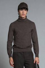 JERRY TURTLENECK IN 100% MERCERIZED