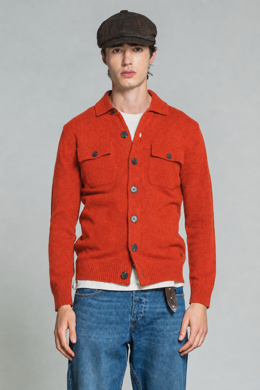 ZACK SHIRT IN LAMBSWOOL