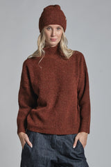 ARYA TURTLE NECK IN MIXED ALPACA