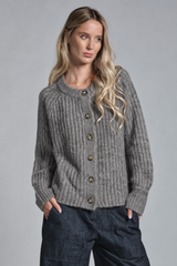 CINZIA CARDIGAN IN MIXED ALPACA