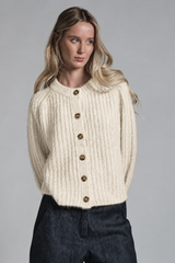 CINZIA CARDIGAN IN MIXED ALPACA