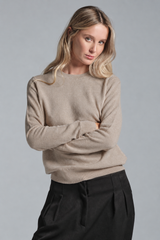 JEANNA SWEATER TURTLE NECK IN WOOL MERCERIZED