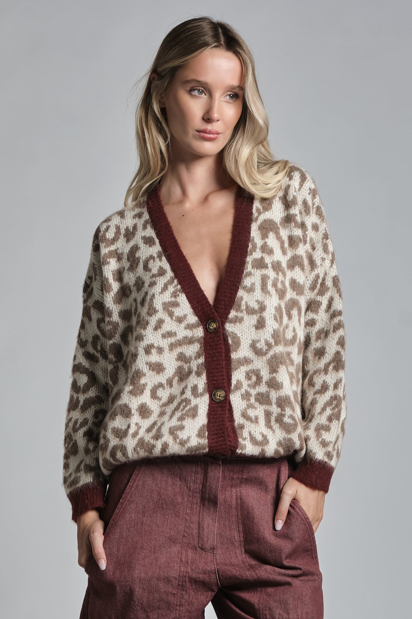 MALI ROUND NECK IN MIXED WOOL