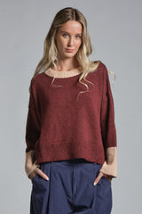 MALI ROUND NECK IN MIXED WOOL