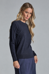 NICOLE SWEATER IN WOOL MERCERIZED