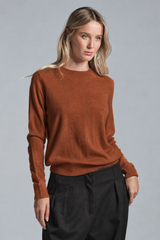 NICOLE SWEATER IN WOOL MERCERIZED