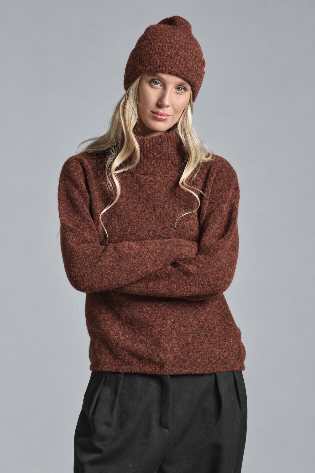 TINIE TURTLE NECK IN ALPACA