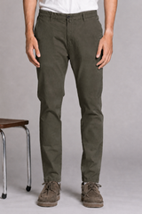 BRAYN CHINO LONG IN TWILL STRECH