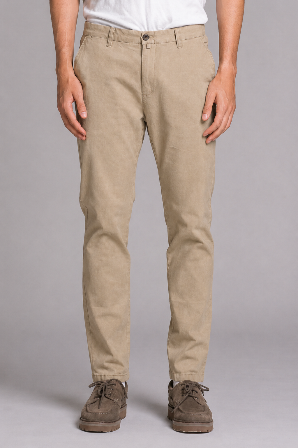 BRAYN CHINO LONG IN TWILL STRECH
