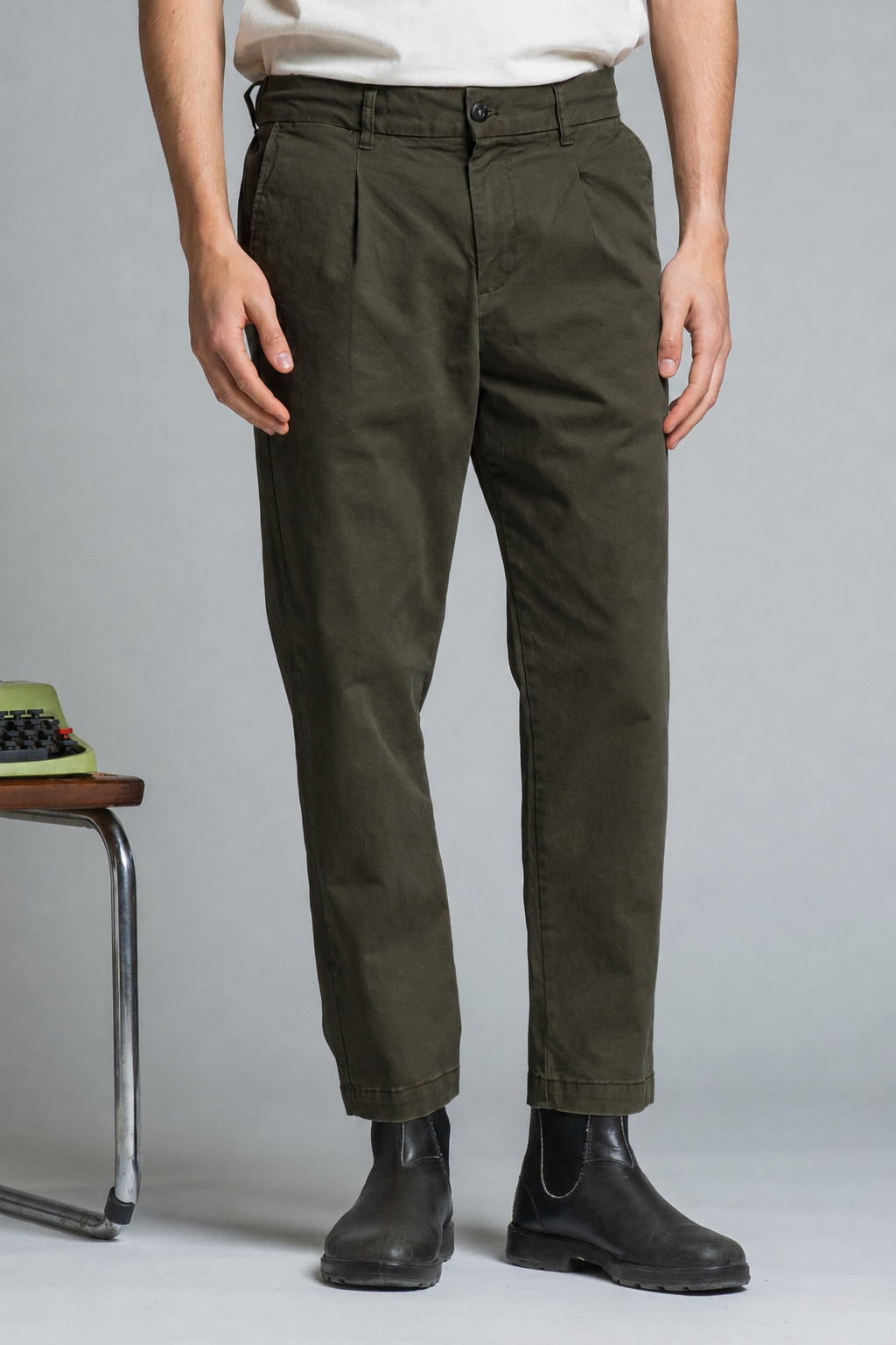 RICHARD CHINO LONG PENCES IN TWILL