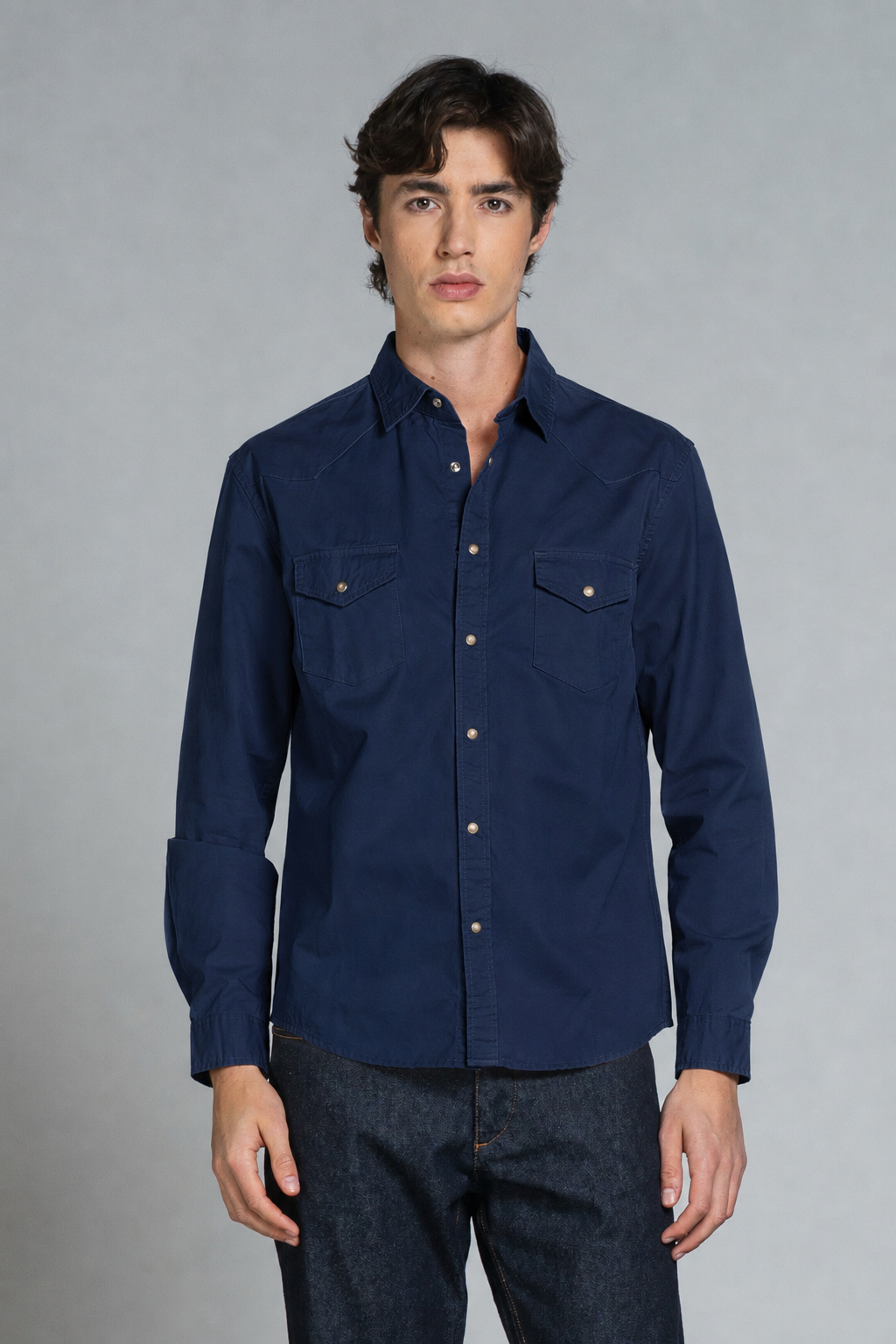 FORD SHIRT WESTERN IN TWILL