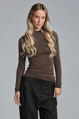 BLANCA T.SHIRT IN MIXED CASHMERE