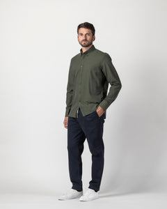 CAMICIA BUTTON DOWN TRAMA SPIGATINO